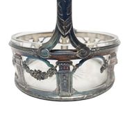 Antique Art Nouveau basket, France, 1900s