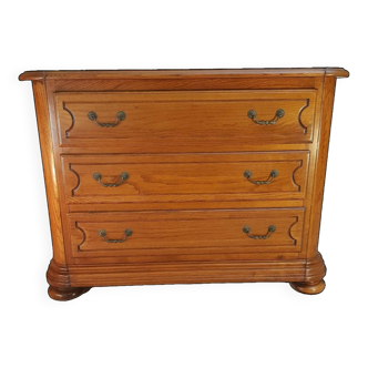 Vintage solid wood chest of drawers