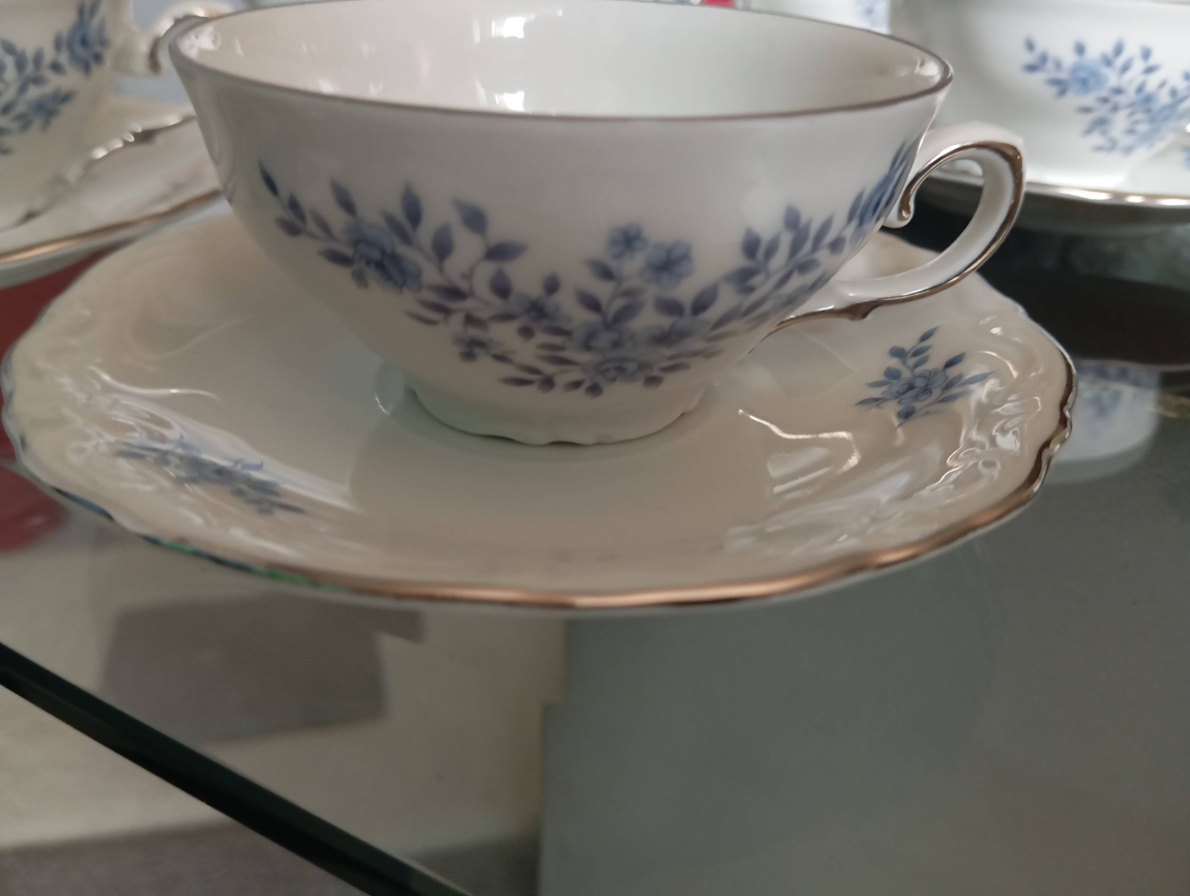 Porcelain tea set