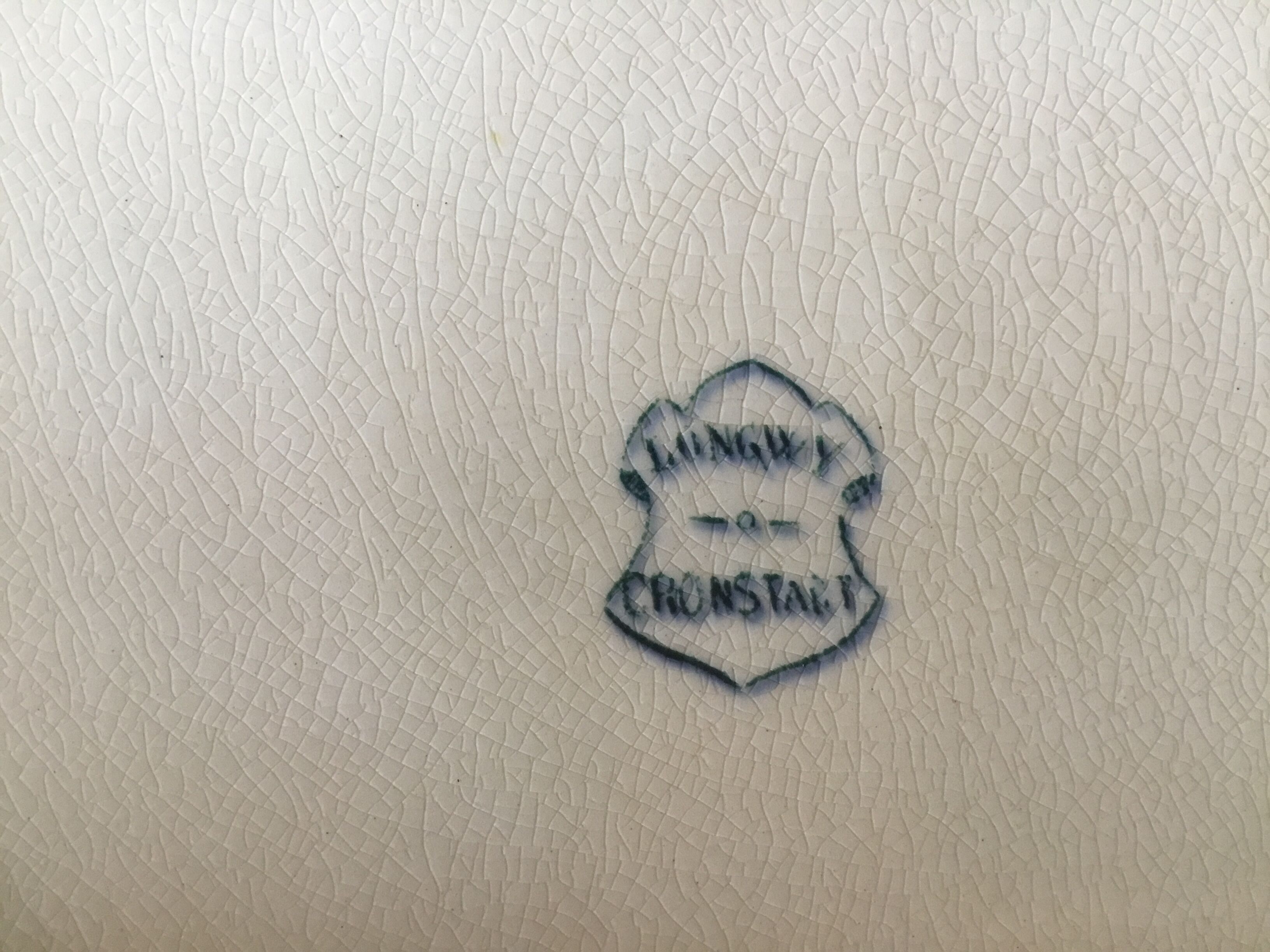 Longwy cronstadt bird plate