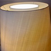 Walter von Nessen brass swivel-arm floor lamp with uplight, 1960s