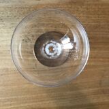 5 champagne flutes in Portieux crystal