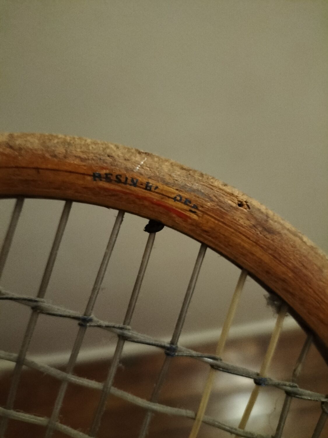 Old varsity racket