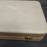 Coffret couverts individuel en métal argenté