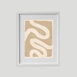 Handmade painting framed