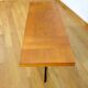 Grande Table Basse Vintage en Bois & Métal 1960