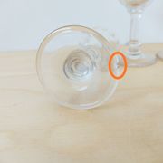 Ensemble 4 petits verres à gouttes