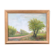 Tableau paysage naïf