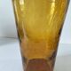 Large bubble glass vase