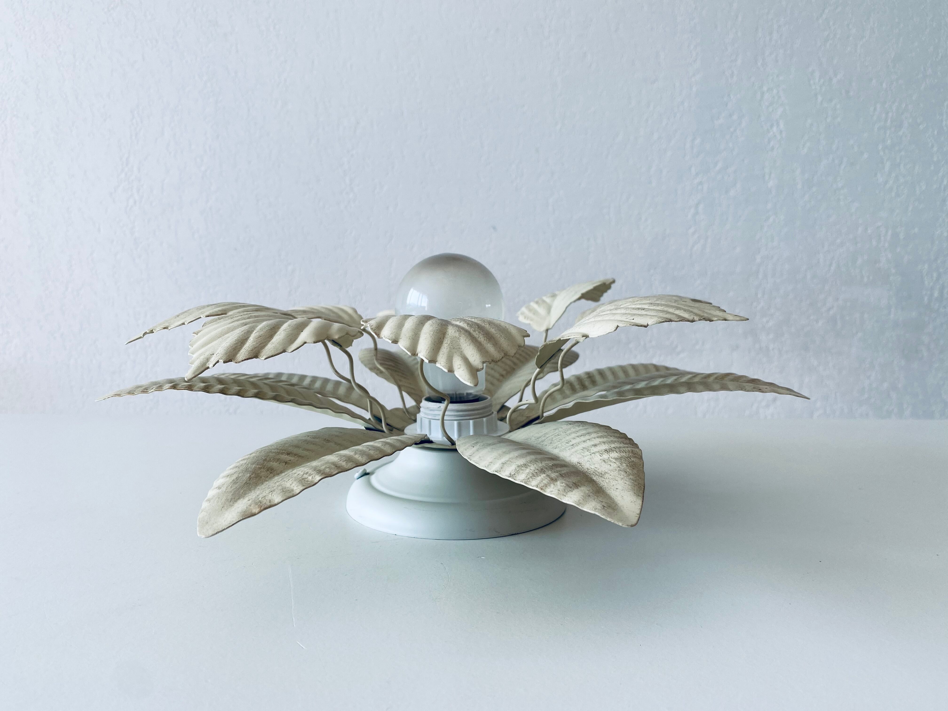 Wall lamp or ceiling lamp metal sheet