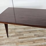 Table Mid Century en stratifié palissandre