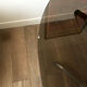 Table chrome et verre 70s