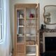 Art Deco glass cabinet (renovated)