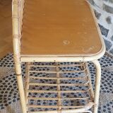 Meuble d'appoint en rotin
