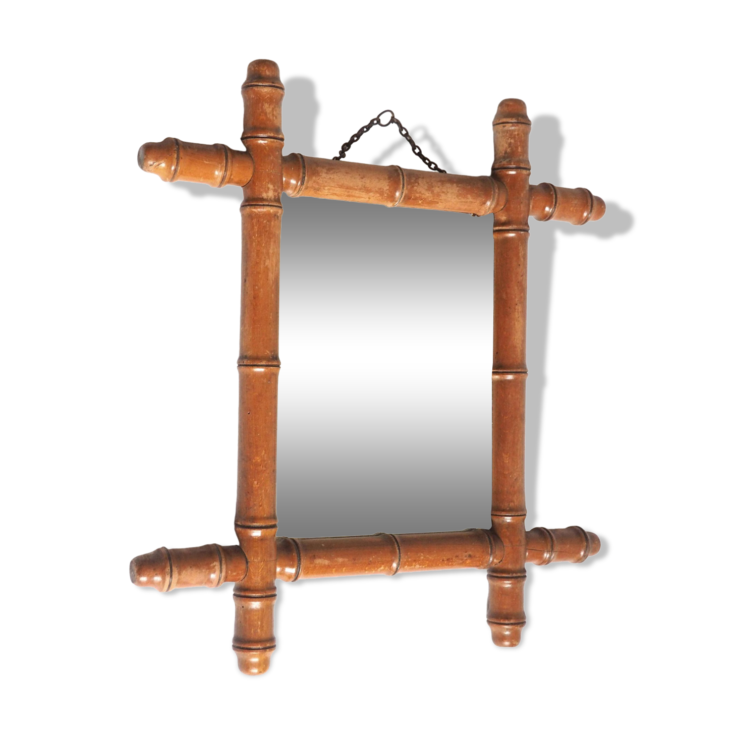"Bamboo" chain mirror