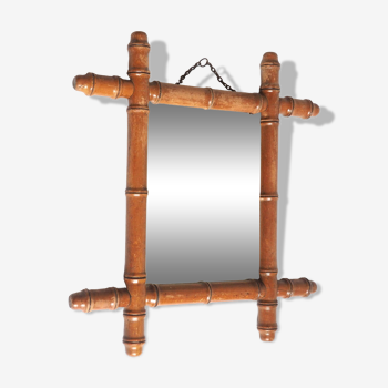 "Bamboo" chain mirror