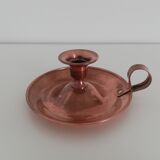 Lecellier copper bedroom candle holder