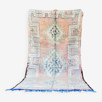 Vintage Moroccan Berber rug Boujaad 305 x 140 cm