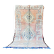 Tapis berbère marocain vintage Boujaad 305 x 140 cm