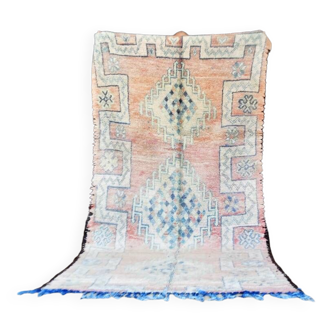 Vintage Moroccan Berber rug Boujaad 305 x 140 cm