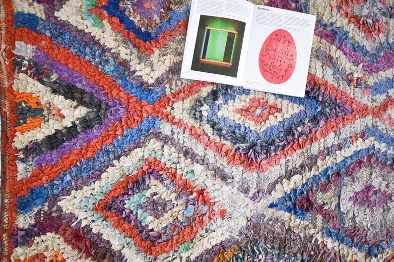 Carpet boucherouite 70x130cm