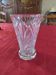 Signed Lorraine crystal vase