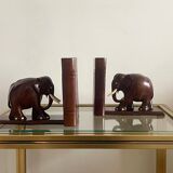 Elephant bookends