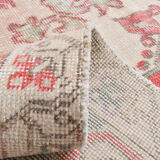 4x7 anatolian handmade vintage rug 215x138cm