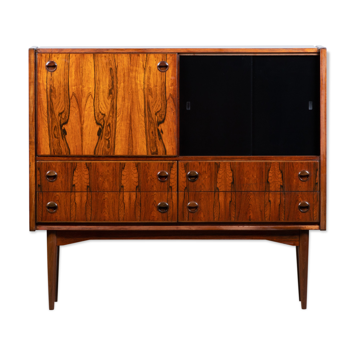 Scandinavian vintage rosewood buffet - 1960