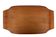 Ary producter Teak curved Serving Tray 1960s Sweden