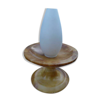 Lampe de table en pierre albâtre