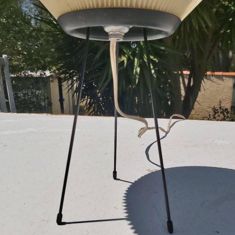 Rispal rhodoid lamp vintage 50s