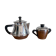 Théière et pot à sucre en cuivre