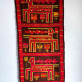 Swedish mcm flat weave rug, rölakan
