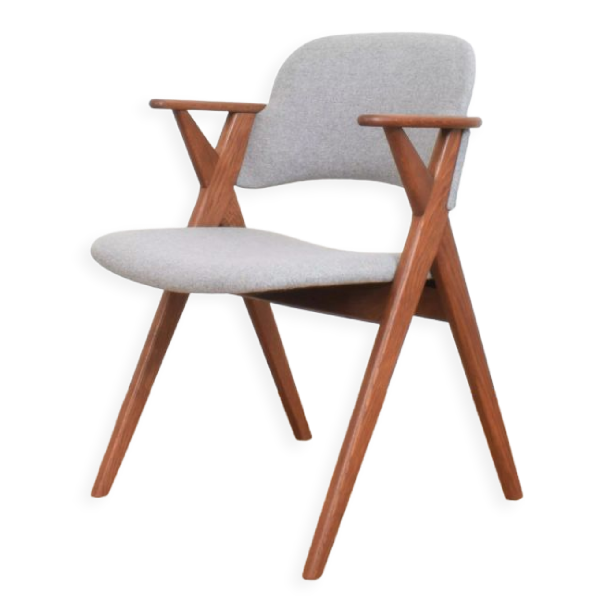 Mid-century danish oak armchair, 1960