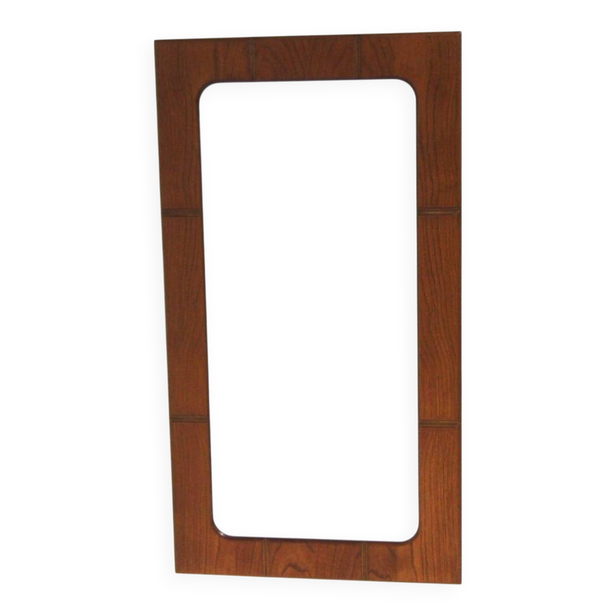Scandinavian oak mirror, Sweden, 1960, 118cm x 64cm