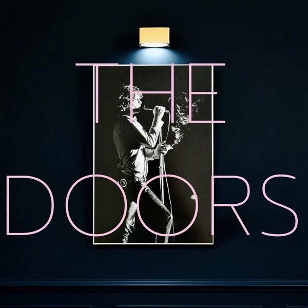 Photo lithographie édition limitée Jim Morrison The Doors M. Ochs 1968