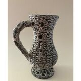 Ceramic pitcher fat lava