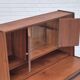 1960s, Danish chest of drawers with a mirror inside, original condition, teak wood.