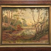 Landscape, Louis Lejeune, 1900