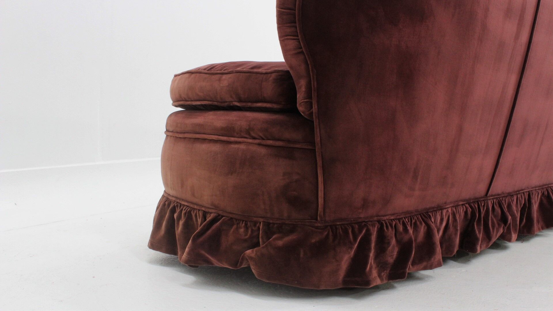 Melchiorre bega 3-seater velvet sofa 1940
