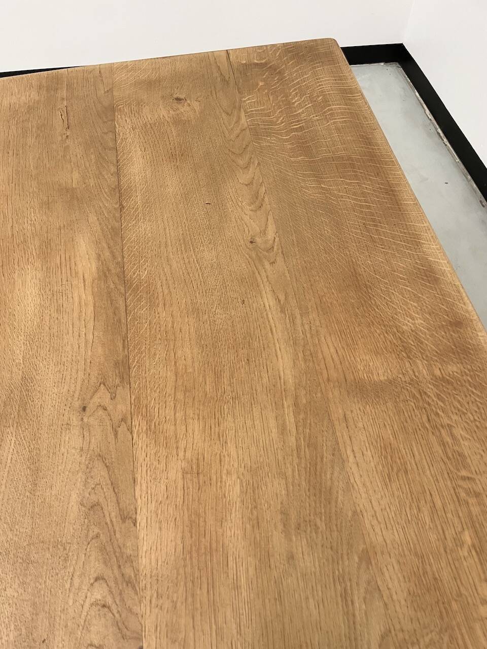 Oak farmhouse table 120cm + 200cm extensions