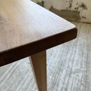 Table de ferme extensible en chêne massif