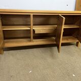 Vintage elm sideboard by Maison Regain editions