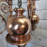 19th century copper wall lights (large models)