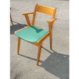 Lot of 8 Scandinavian style chairs Danish 60s-70s
