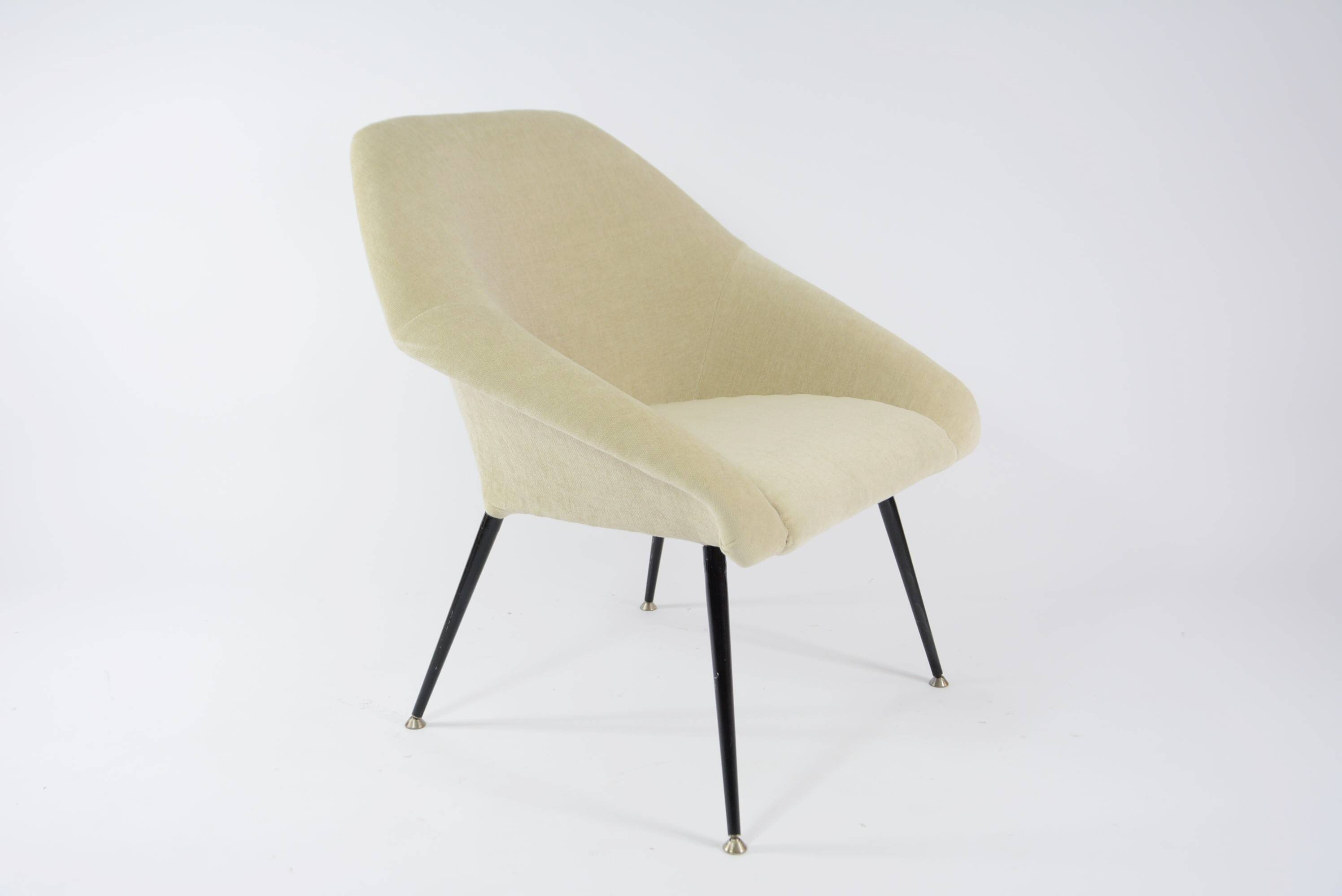 Coquille armchair cream/beige