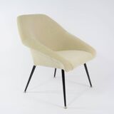 Coquille armchair cream/beige