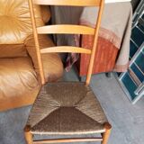 Pair of Italian chairs. The 50's.