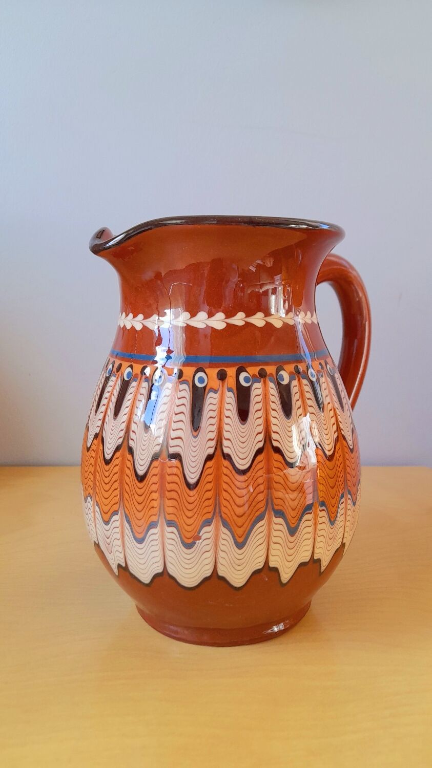 Ceramic pitcher 70s